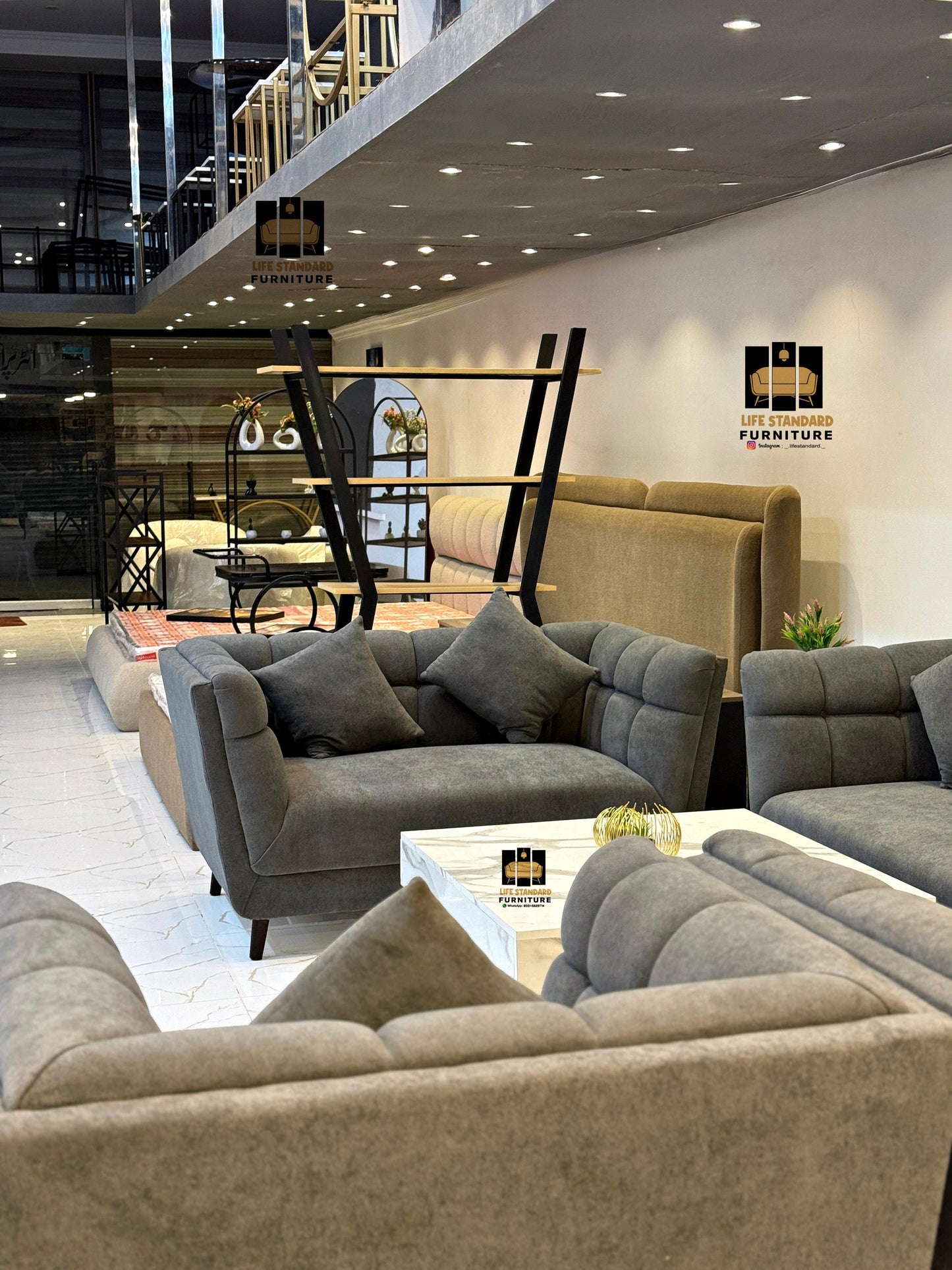 Premium 7-Seater Sofa Set in Towel Fabric – Modern Comfort Meets Elegant Design