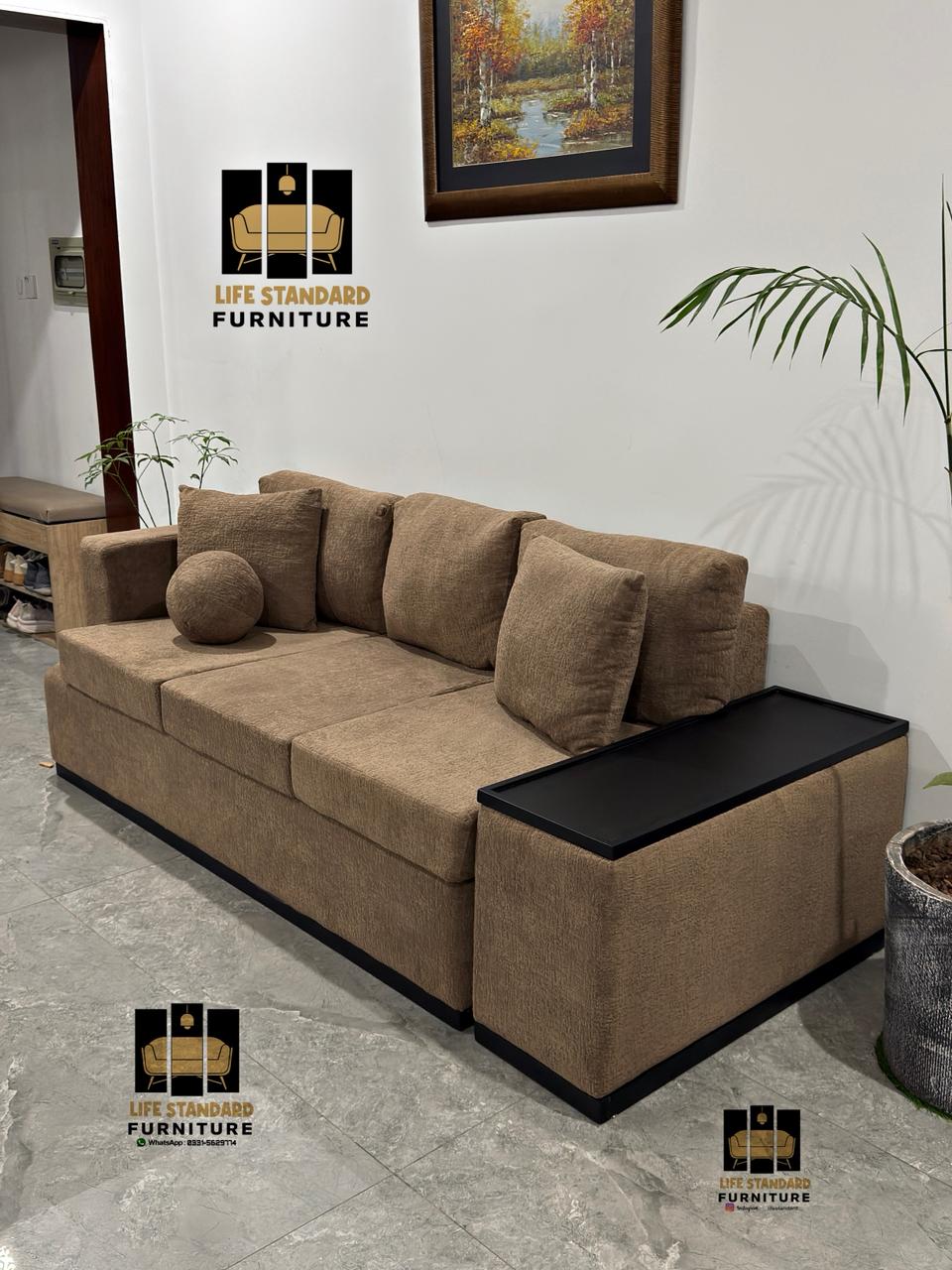 Luxury 10 Seater L-Shaped Sofa Set Premium Comfort & Modern Living ๐๏ธ