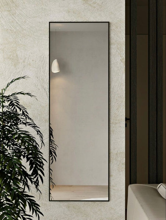 Sleek Rectangular Full-Length Mirror – Modern Minimalist Design with Custom ( Dimensions 2ft x 6ft )