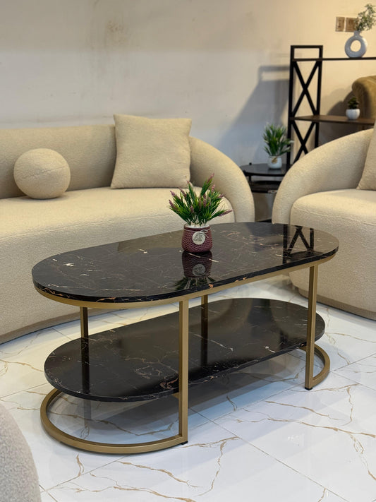 Luxury Modern Oval Center Table