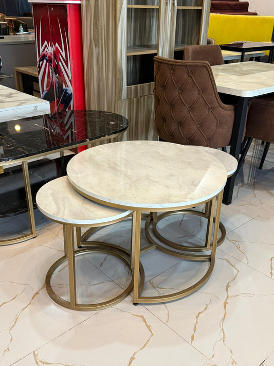 Modern Nesting Center Table Set