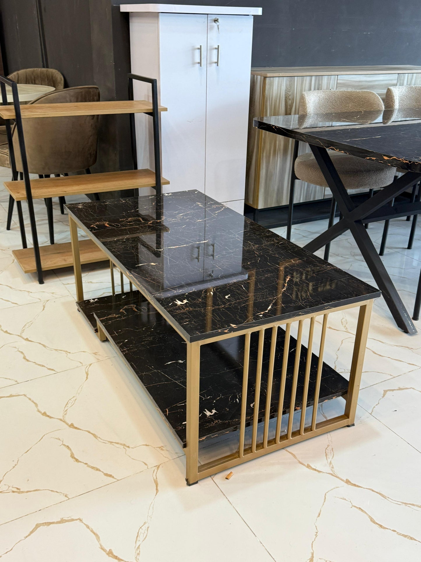 Luxury Black Center Table