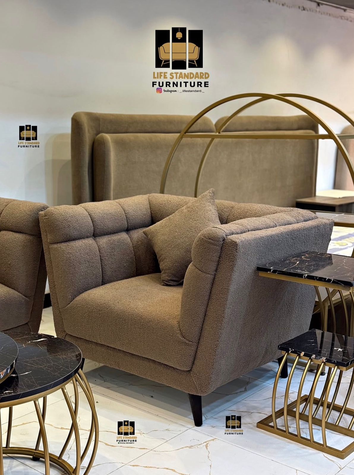Modern 5 Seater Sofa Set — Elegant Comfort for Contemporary Living