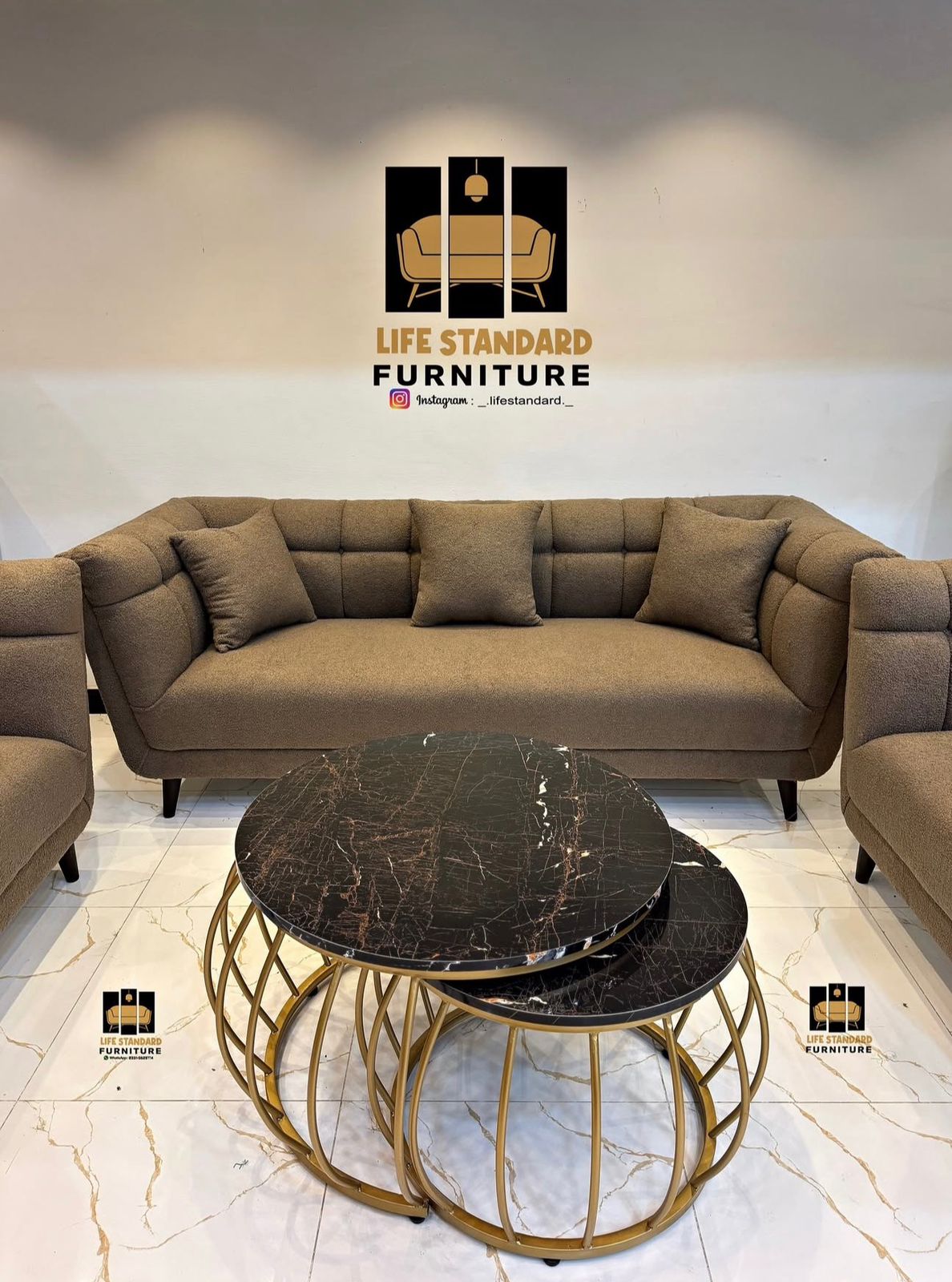 Modern 5 Seater Sofa Set — Elegant Comfort for Contemporary Living