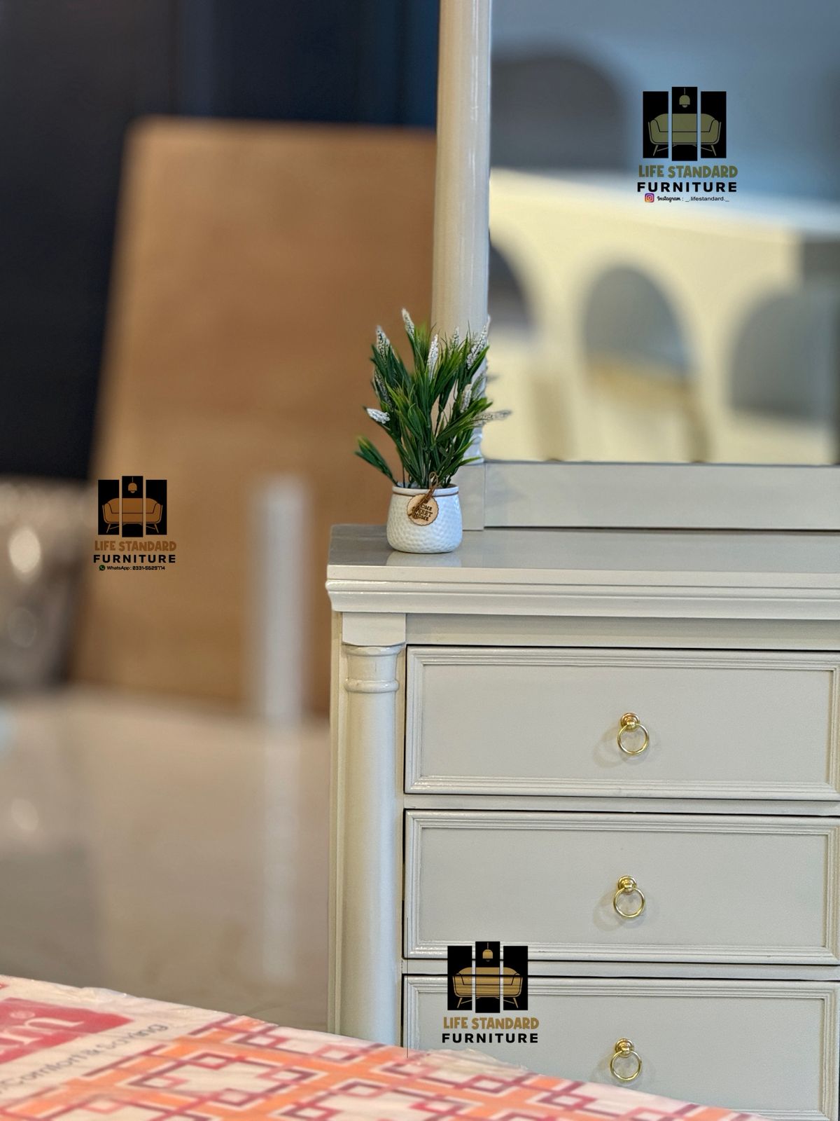 Luxury Deco Paint Bedroom Set