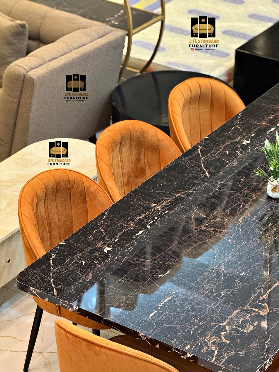 Luxury 8 Seater Dining Table Set Modern Elegance with Premium Finish 🍽️