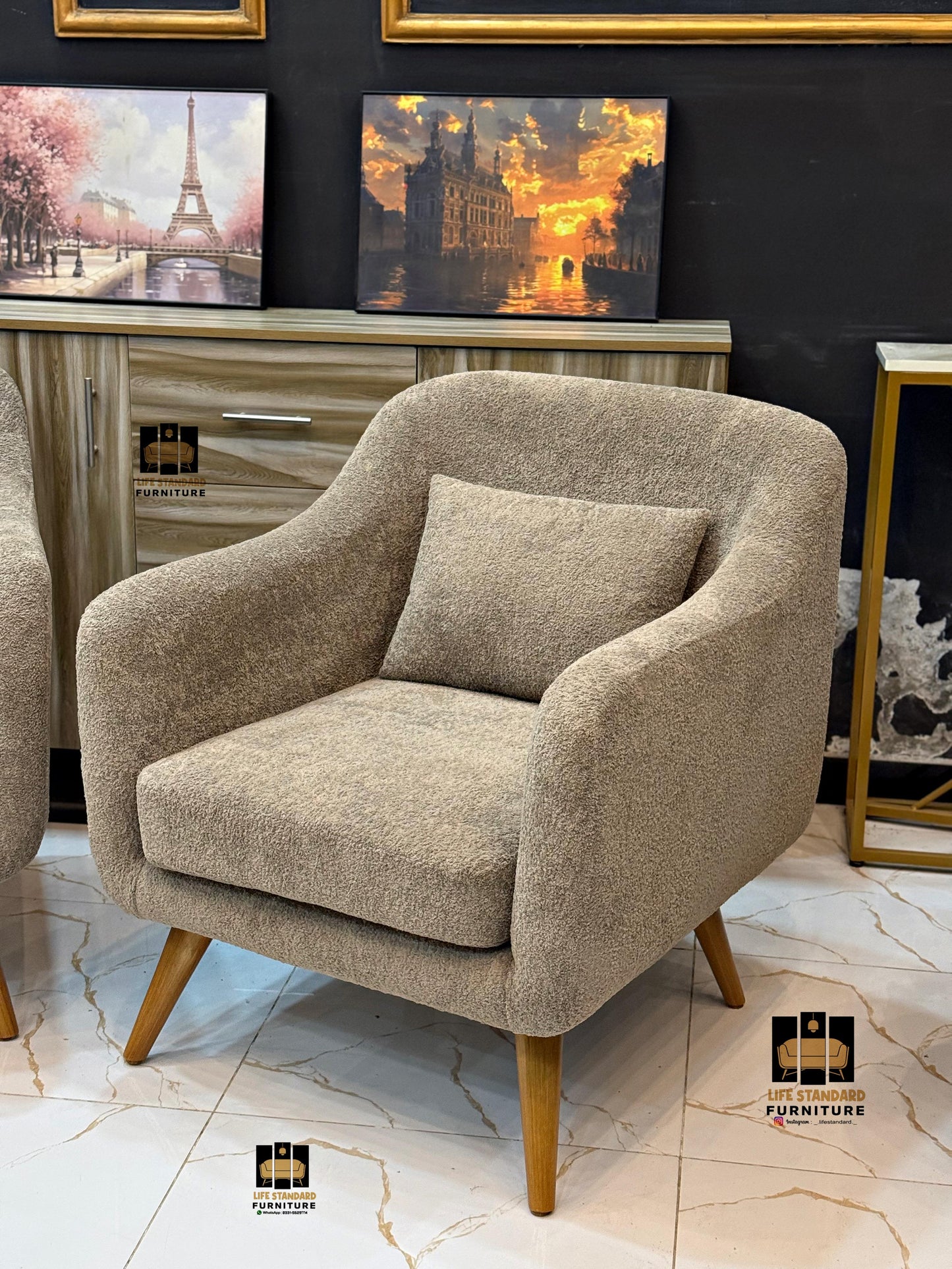 Luxury Modern Lounge Chairs (Set of 2)✨