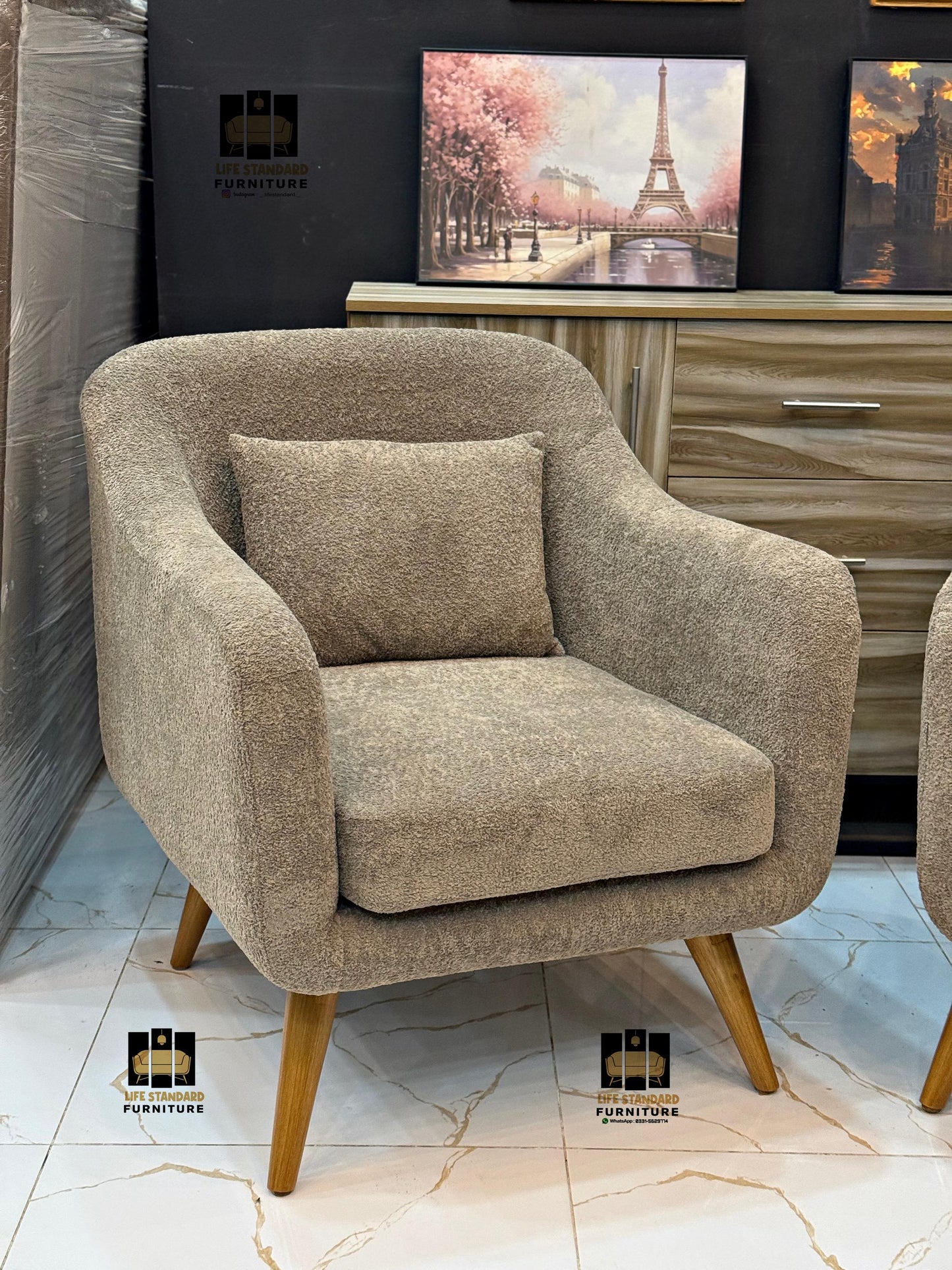 Luxury Modern Lounge Chairs (Set of 2)✨