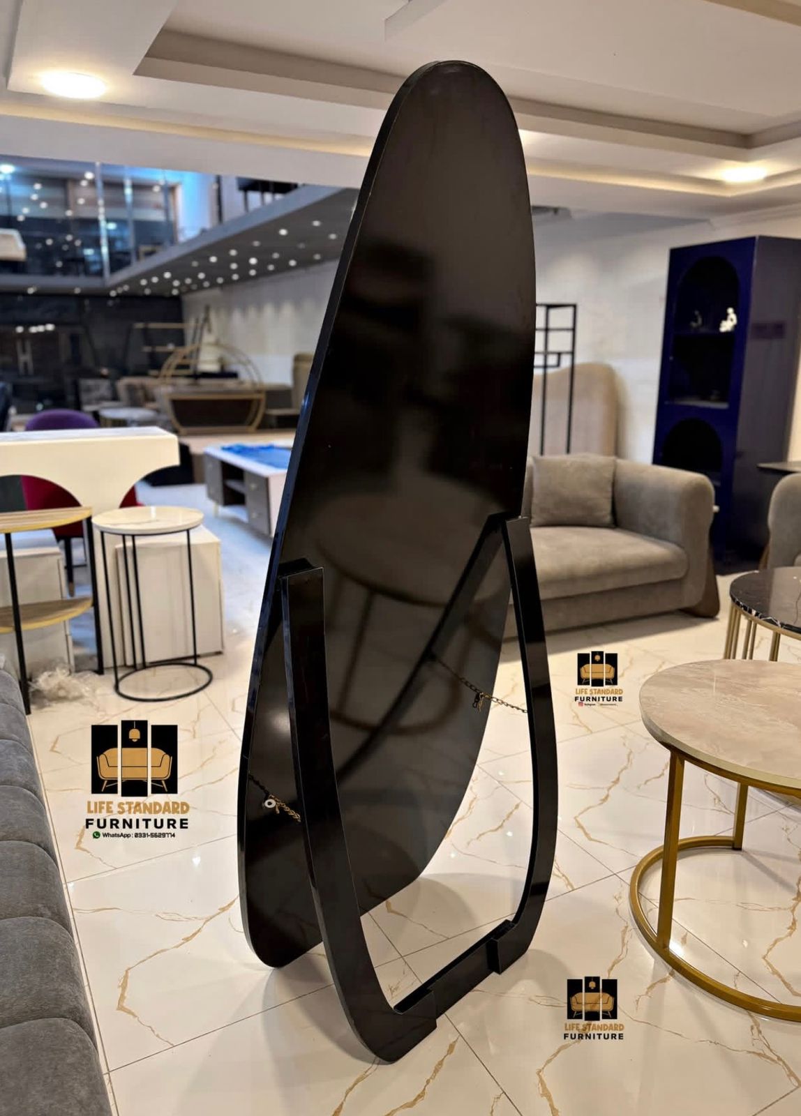 Premium Full-Length Standing Mirror  Modern Elegance for Your Space🪞