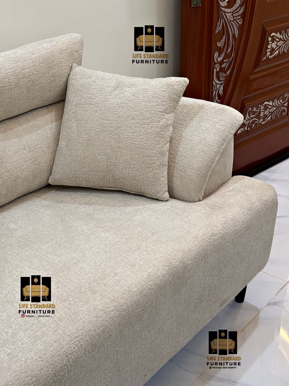 ✨ Premium Modern 3 Seater Sofa – Luxury Comfort Meets Timeless Style 🛋️✨