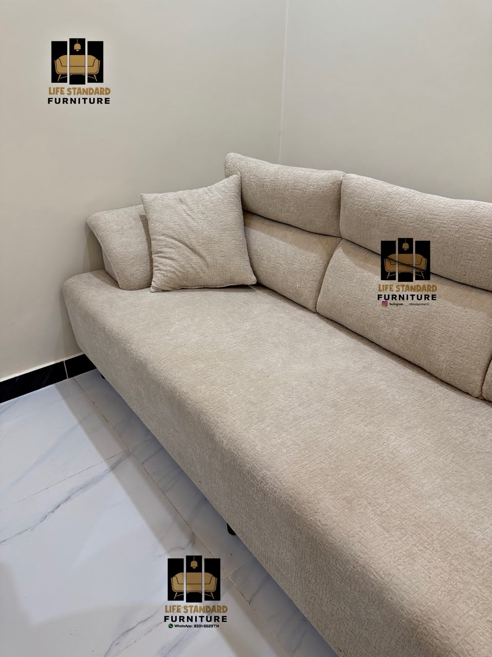 ✨ Premium Modern 3 Seater Sofa – Luxury Comfort Meets Timeless Style 🛋️✨