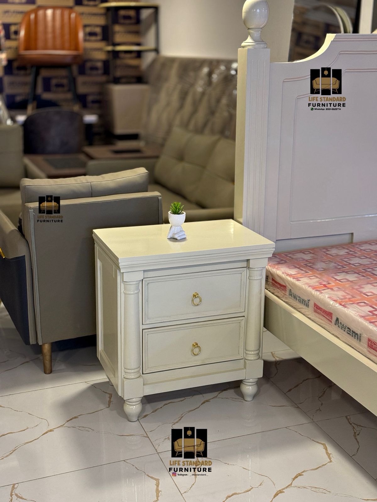 Luxury Deco Paint Bedroom Set